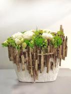 ARREGLO FLORAL RÚSTICO